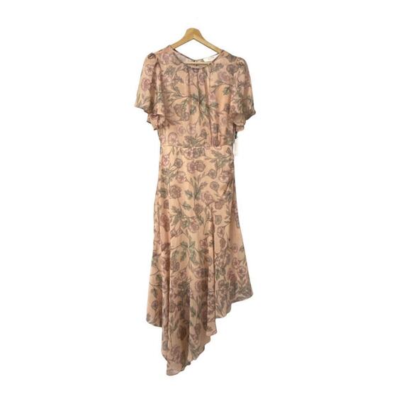 Astr the Label Floral‎ Asymmetrical Dress Size Small - Picture 1 of 13